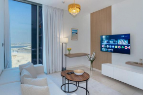 Modern 1br Oasis in Sobha Creek Vista A, MBR City - Allsopp & Allsopp